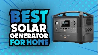 Best Solar Generator For Home 2022 | Top Solar Generators | Reviewspot