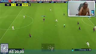 EFOOTBALL 2024 Ao vivo. sabadao de corujao