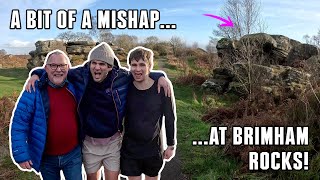 Have I BROKEN MY FOOT?! A bit of a mishap at Brimham Rocks! - Al Pepper Runs