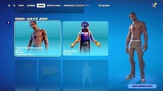 When is Travis Scott coming back to fortnite item shop november 2024 chapter 2 remix? Relase date