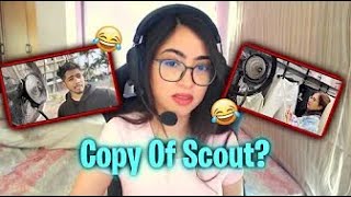 Kaashvi Copying Scout 😂🔥 | Scout Kaash Coincidence 😂