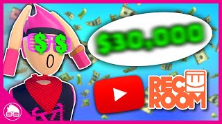 How Much Money Do RecTubers Make? || Rec Room