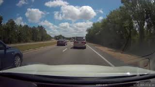 Dashcam: BMW doesn't respect lanes