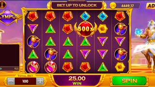 Gate Of Olympus 😵 || 100× 200× 500× Jackpot jitne ka tarika tips and tricks || Teen Patti Master 💥💯💲