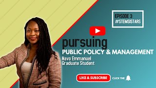 Ask a STEM SiSTAR with Navo Emmanuel