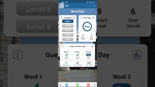 WIZ - Word Quiz - Guess 3 English Words a Day #5-70