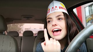 EATING ALL THE DRIVE THRU FOODS