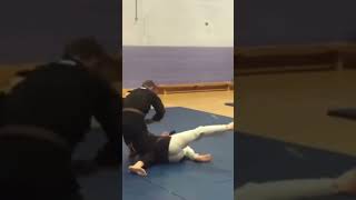 2 Man Aura, Sensi Jordan sparring P2 #martialarts #shorts #shortfeed #mma #jujtsu