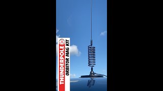 CB Radio Antenna & Mount ⚡️ Thunderpole Orbitor Mag Kit | CB 26-28 MHz AM/FM/SSB #shorts #cbradio