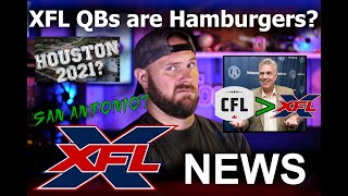 XFL NEWS: XFLTeam in San Antonio, XFL QBs are Burgers & Stadium Contract Renewed?