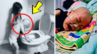 Mother Can't Stop Crying After Discovering What Her Children Were Doing In The Bathroom In Secret