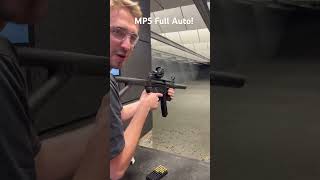 Shooting a full auto MP5K Suppressed. Ammo inc. stealth 165 grain. #mp5 #suppressor #gun