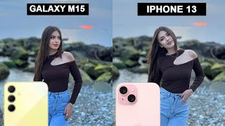 Galaxy M15 VS iPhone 13 Camera Test Comparison Unbelievable Results