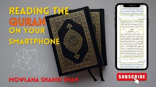 Is It Permissible To Read The Quran On a Smartphone? [Maulana Shahid Mustafa Shah]