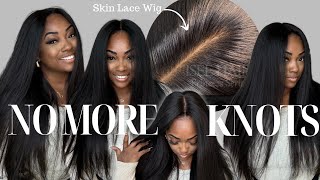 Goodbye Screen door Lace & Hello Natural Skin Lace! NEW Block Wig| Install +  tutorial ft. ISEE Hair