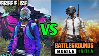 Battleground Mobile India VS Free Fire Funny  Video | Battleground Mobile India Gameplay Download