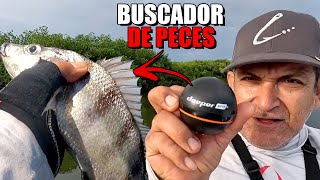 PONGAMOSLO a PRUEBA PEQUEÑO BUSCADOR de PECES