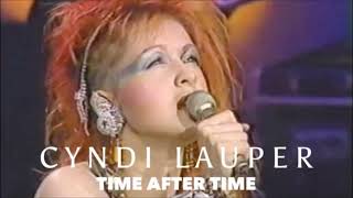 INSTRUMENTAL- CYNDI LAUPER -TIME AFTER TIME