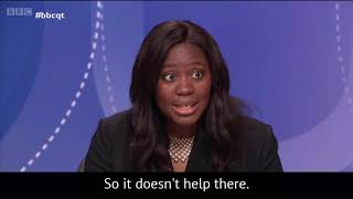 Miatta Fahnbulleh on BBC Question Time on the Autumn Budget 2021