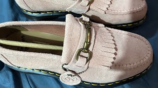 UNBOXING MY ADRIAN SNAFFLE DESERT OASISSUEDE LOAFERS FROM DR. MARTENS