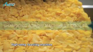 corn flakes production line