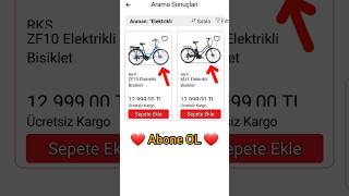 RKS MJ1 ve RKS ZF10 ERKEN SATIŞA ÇIKTI !!! #bim Onlian sayfasında satışta #ebike #elektriklibisiklet