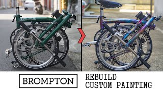 Folding Bike Restoration - Brompton