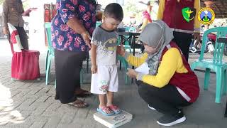 Program pencegahan "STUNTING" pada masyarakat oleh RS. Bhayangkara Kediri di Kec. Mojo Kab. Kediri