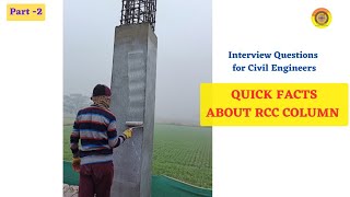 Quick Facts of RCC Columns #interviewquestions #civilengineering #column #vimutti_coe