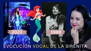 EVOLUCIÓN VOCAL THE LITTLE MERMAID| LA SIRENTA 2023 | Dra. Voz Vocal Coach reacción