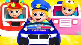 Rescue Team - Police, Doctor and Firefighter + MORE Tinytots Nursery Rhymes & Kids Songs