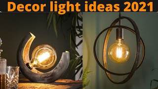 Decor light ideas 2021 | Decorative wall light | Interior light Design | Bedroom & livingroom Design