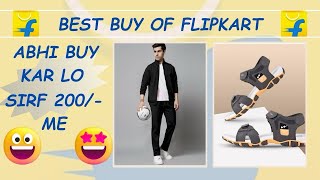 Track suit sirf 485/- me 😳😱😱Sandals 200/- Rupees me Jaldi karo Limited deal offers on Flipkart