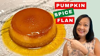 Pumpkin Spice Flan