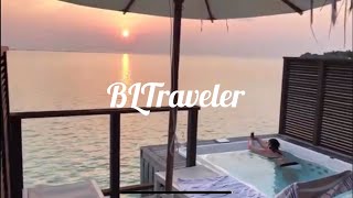 Superior Water Villa Conrad Maldives - Bucket List Traveler