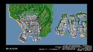 GTA SA мод на КАРТЫ из GTA 4 и GTA 5! 🗺️