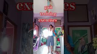 gait training exercises for strok patients #pc4u #shorts #short