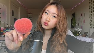 ASMR FAST AND AGGRESSIVE MAKEUP APPLICATION