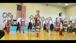 2023 Sokol Detroit Czech & Slovak Folk Festival | Kolomeyka Ukrainian Dance Ensemble (pt1)