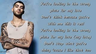 ZAYN - wRoNg (Lyrics) ft. Kehlani