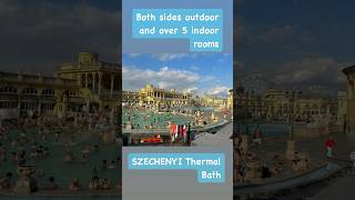 Thermal bath in #Budapest Széchenyi #relaxing #travel #traveltiktok #sauna #thermal #greatexperience