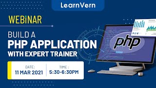 Live Webinar on Build a PHP Application with Expert Trainer