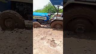 #slipi mud#trector stuck in mud#724#swaraj# farmer#shetkari#tochan lover#gujrat farmer