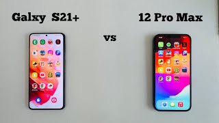 iphone 12 Pro Max vs Samsung S21 Plus || Speed Test