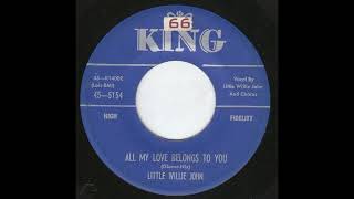 Little Willie John -- All My Love Belongs to You [1958 R & B]