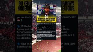 Besok lagi jangan di buat eksperimen ya coach #timnasindonesia #timnasgaruda #indonesia #short