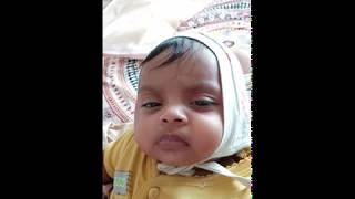 Funny Baby  Sleeping | Jivisha can fall a Sleep Anytime..Anywhere...