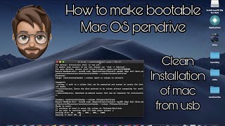 How to make bootable MacOS Big Sur drive | Clean install MacOS from bootable drive