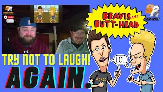 TRY NOT TO LAUGH! (AGAIN) | BEAVIS AND BUTTHEAD | Sizzle Rock Entertainment