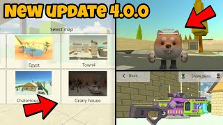 🤯NEW UPDATE IN CHICKEN GUN 4.0.0! ||NEW GUNS,MOBS,MAPS...